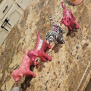 VS PINK Mini Dogs - Lot of 4
